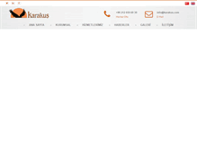 Tablet Screenshot of karakus.com